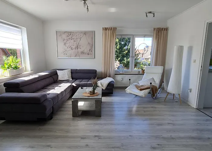Apartamento Anjas In Syke-am Bahnhof, Zentral Aber Ruhig, 2 Zimmer, Terrasse, Parkplatz, Bremen Nur 25 Km Syke